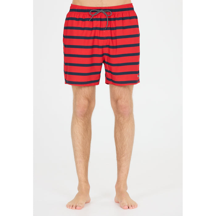 CRUZ Danyel M Mid Thigh Boardshorts Boardshorts Print 3683 Red Stripe