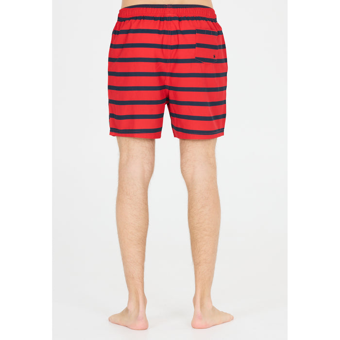 CRUZ Danyel M Mid Thigh Boardshorts Boardshorts Print 3683 Red Stripe