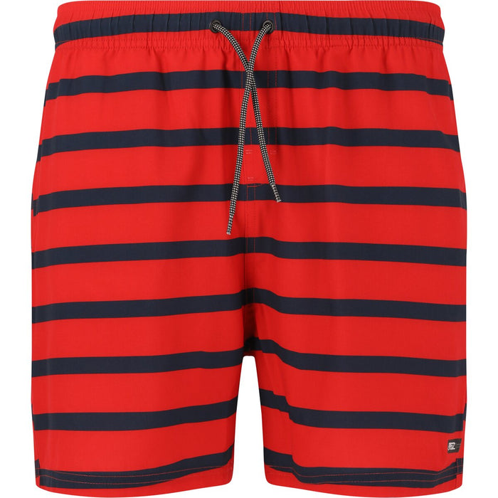 CRUZ Danyel M Mid Thigh Boardshorts Boardshorts Print 3683 Red Stripe