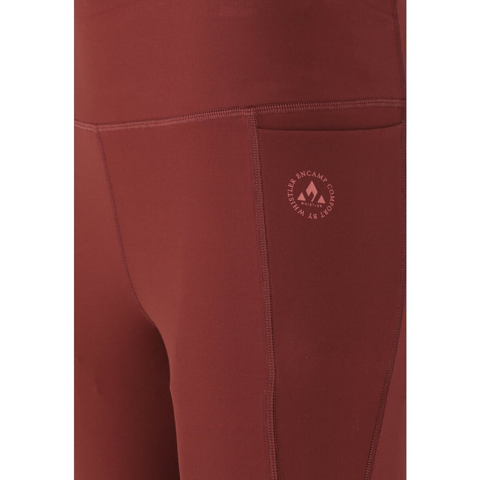 WHISTLER Dashy W Outdoor Tights Tights 4174 Madder Brown