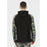 VIRTUS Deaglan M Printed Half Zip Jacket Jacket 1001 Black