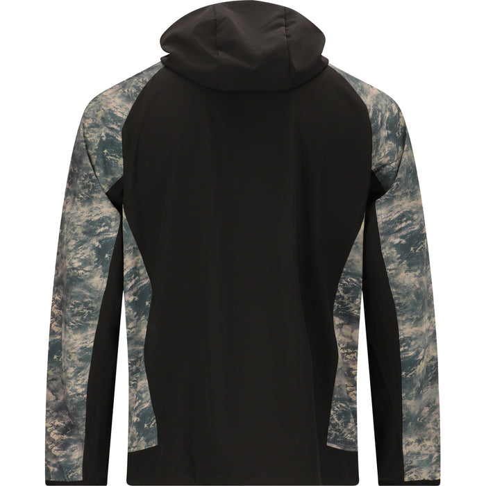VIRTUS Deaglan M Printed Half Zip Jacket Jacket 1001 Black