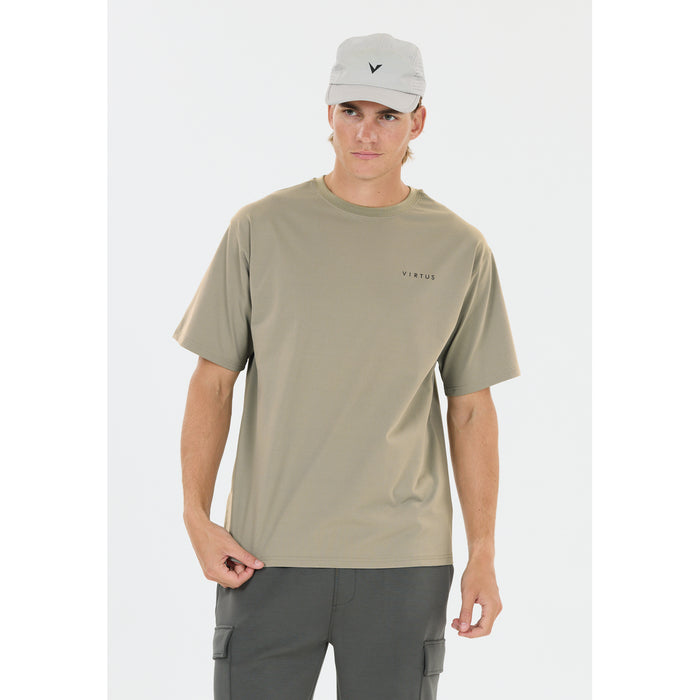 VIRTUS Dela M Graphic S/S Tee T-shirt 3250 Dried sage