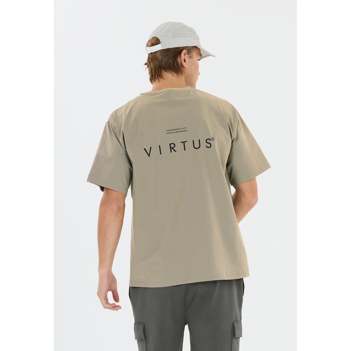 VIRTUS Dela M Graphic S/S Tee T-shirt 3250 Dried sage