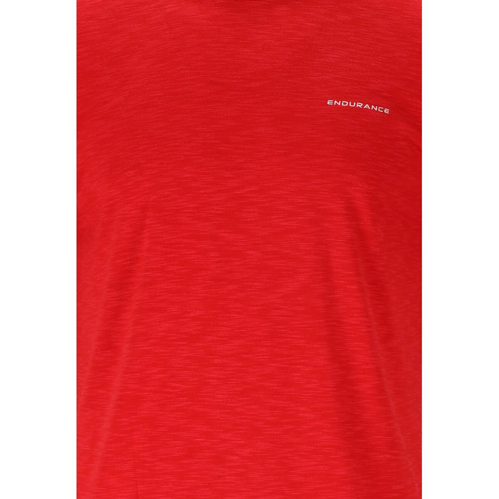 ENDURANCE Denmark Supporter SS Tee T-shirt 4009 Chinese Red