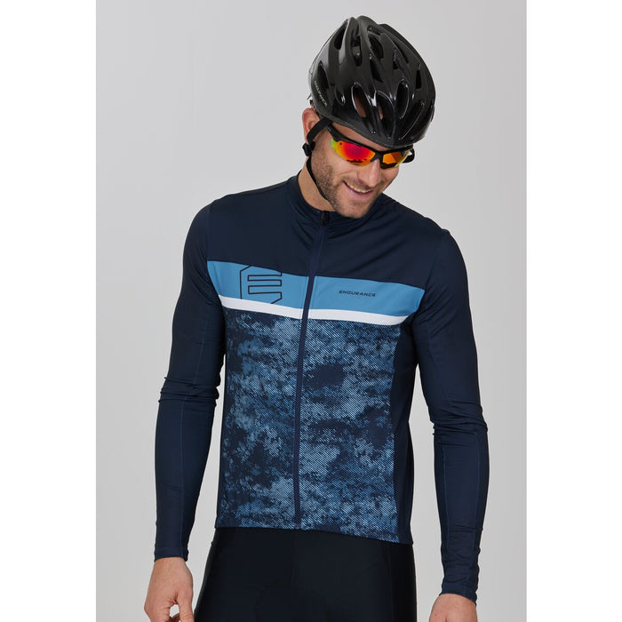 ENDURANCE Dennis M Cycling/MTB L/S Shirt Cycling Shirt Print 3373