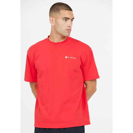 VIRTUS Dereck M S/S Tee T-shirt 4148 Tomato