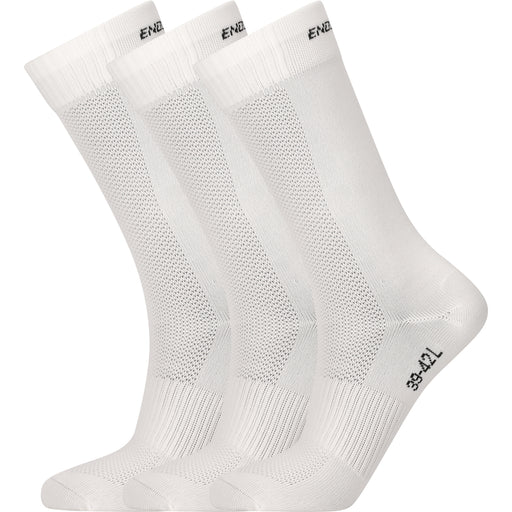 ENDURANCE Dingwall Long Performance Socks 3-Pack Socks 1002 White