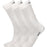 ENDURANCE Dingwall Long Performance Socks 3-Pack Socks 1002 White