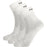 ENDURANCE Dingwall Quarter Performance Socks 3-Pack Socks 1002 White