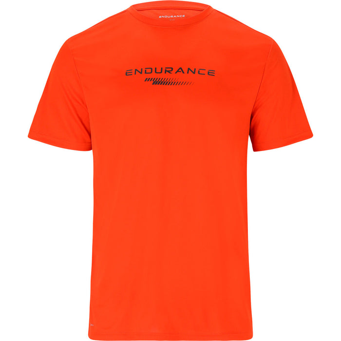 ENDURANCE Dipat M Logo S/S Tee T-shirt 5013 Pureed Pumpkin