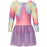 ZIGZAG Ditte Printed Gymnastics Suit Gymsuit Print 3745 Rainbow