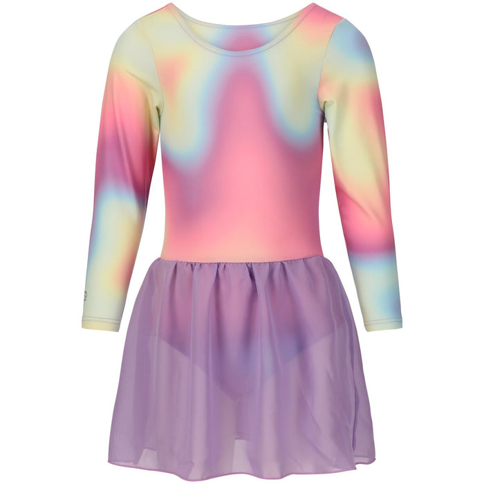 ZIGZAG Ditte Printed Gymnastics Suit Gymsuit Print 3745 Rainbow