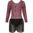 ZIGZAG Ditte Printed Gymnastics Suit Gymsuit Print 3748 Leopard