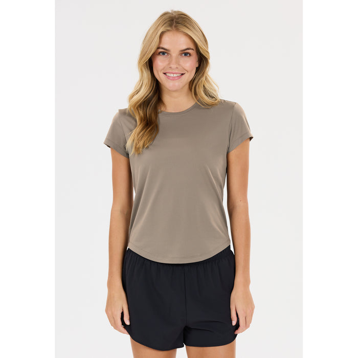 ATHLECIA Doja W S/S Tee T-shirt 1292 Greige