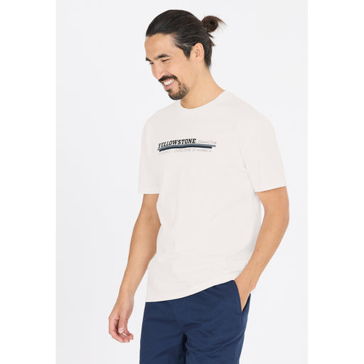 CRUZ Doney M Printed S/S T-Shirt T-shirt 1002 White