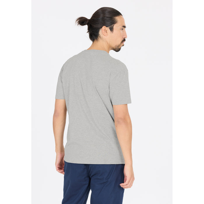 CRUZ Doney M Printed S/S T-Shirt T-shirt 1005 Light Grey Melange