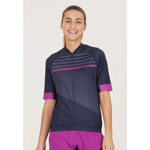 ENDURANCE Donna W Cycling/MTB S/S Shirt Cycling Shirt 2101 Dark Sapphire