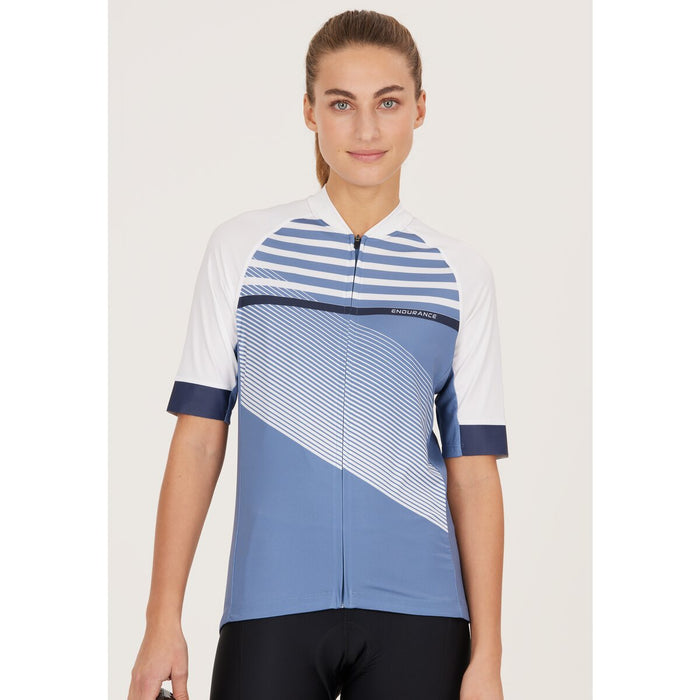 ENDURANCE Donna W Cycling/MTB S/S Shirt Cycling Shirt 2183 Moonlight Blue