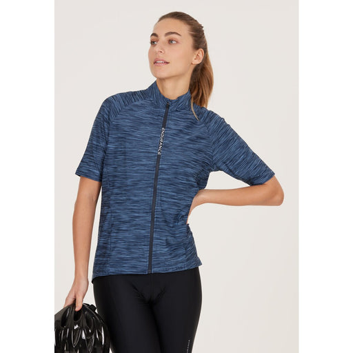 ENDURANCE Dora W Melange Cycling/MTB S/S Shirt Cycling Shirt 2183 Moonlight Blue