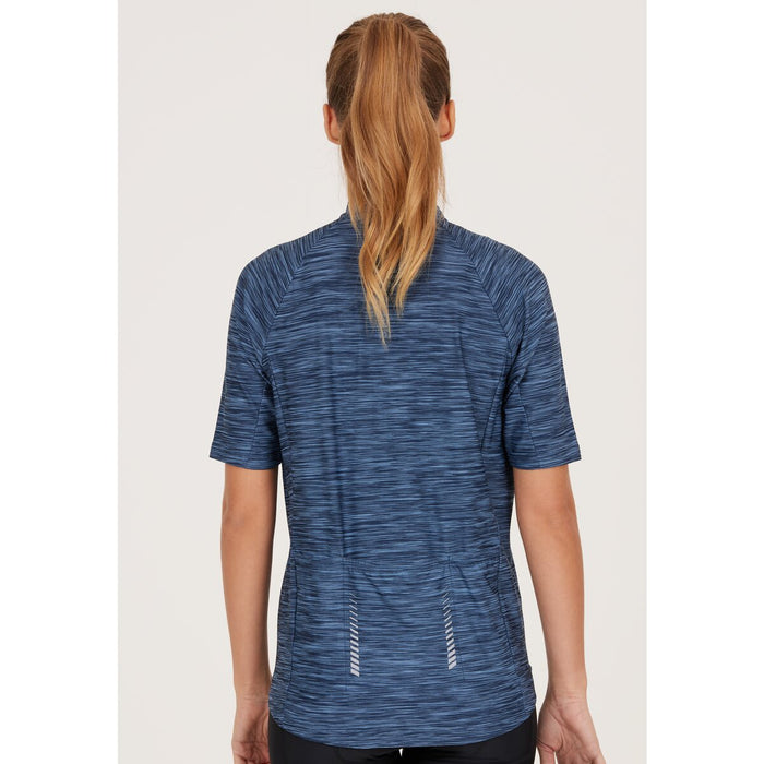 ENDURANCE Dora W Melange Cycling/MTB S/S Shirt Cycling Shirt 2183 Moonlight Blue