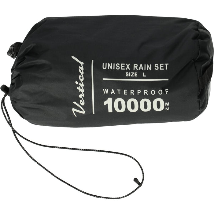 SPORT Drathin Unisex Packable AWG Set W-PRO 10000 Rain set 1001 Black