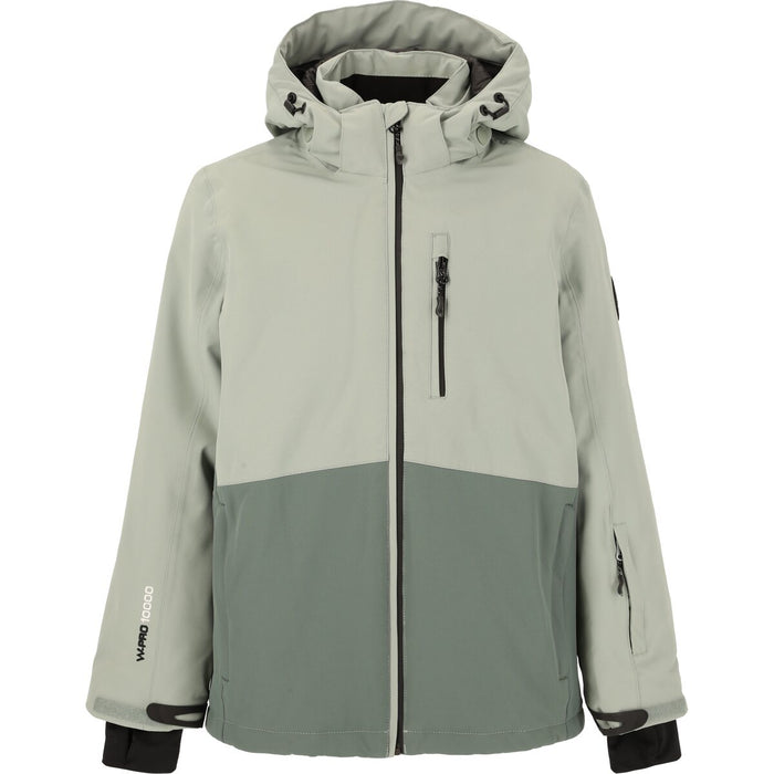 WHISTLER Drizzle Jr Ski Jacket W-Pro 10000 Jacket 3103 Slate Gray