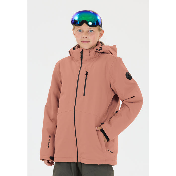 WHISTLER Drizzle Jr Ski Jacket W-Pro 10000 Jacket 1109 Burlwood