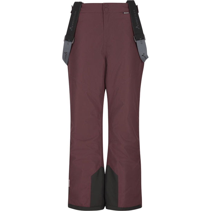 WHISTLER Drizzle Jr Ski Pant W-Pro 10000 Pants 4261 Huckleberry