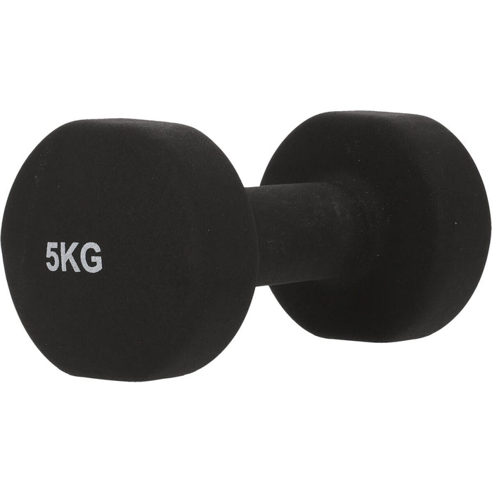 ENDURANCE Dumbbell 5 KG Fitness equipment 1001 Black