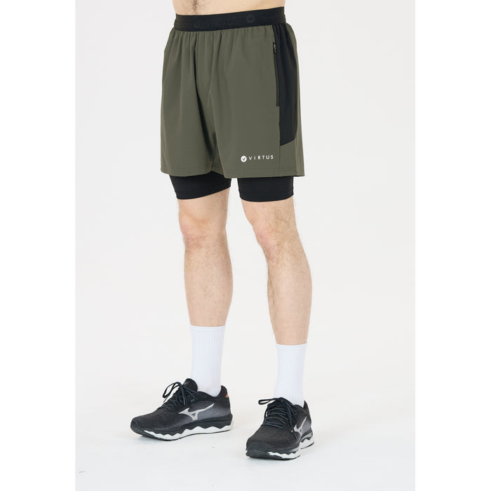 VIRTUS Dylan M 2-in-1 Stretch Shorts Shorts 3241 Kambaba