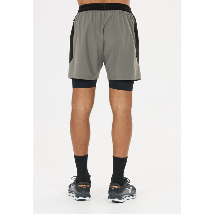 VIRTUS Dylan V2 M 2-in-1 Shorts Shorts 1013 Gunmetal