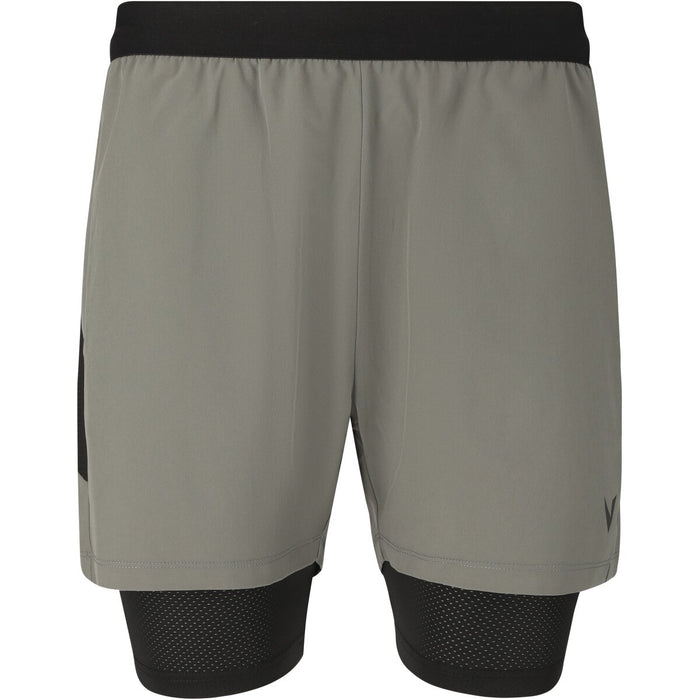 VIRTUS Dylan V2 M 2-in-1 Shorts Shorts 1013 Gunmetal