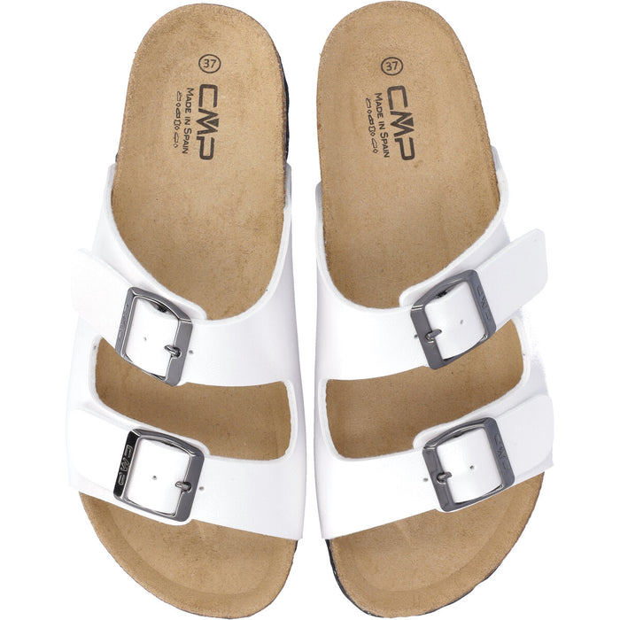 CMP ECO Thalitha Wmn Cork Sandal Sandal A001 Bianco
