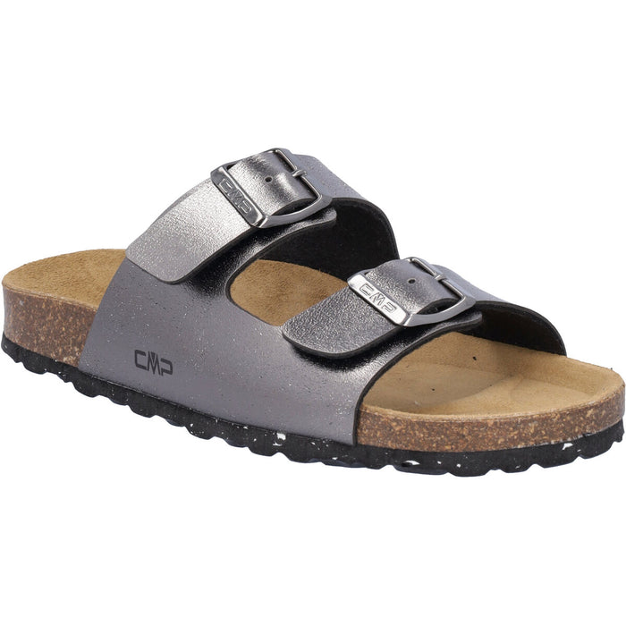 CMP ECO Thalitha Wmn Cork Sandal Sandal U911 Titanio