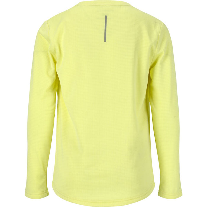 ENDURANCE Eally Jr. Waffle L/S Tee T-shirt 3092 Sunny Lime