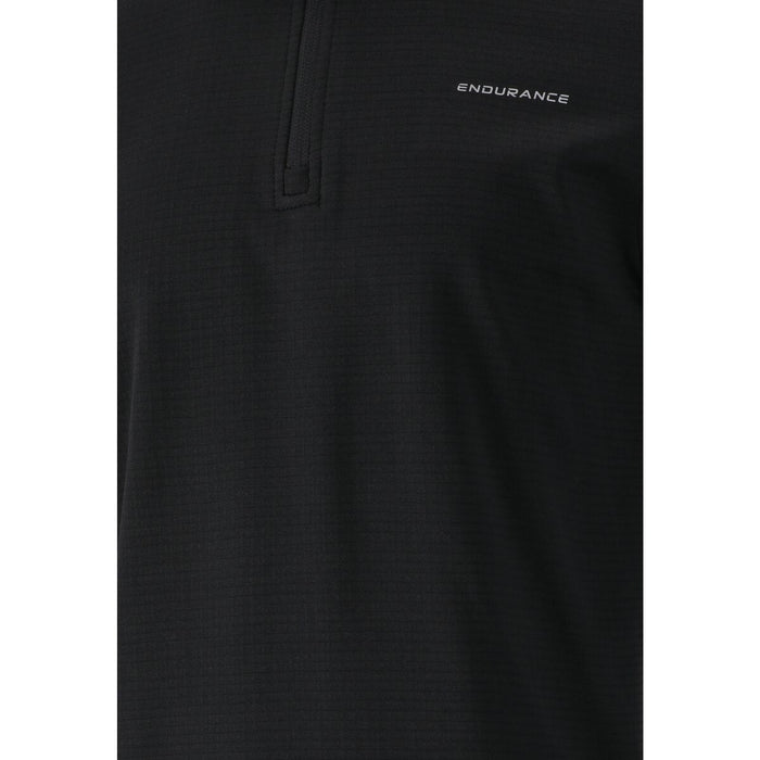 ENDURANCE Eally Jr. Waffle Midlayer Midlayer 1001 Black