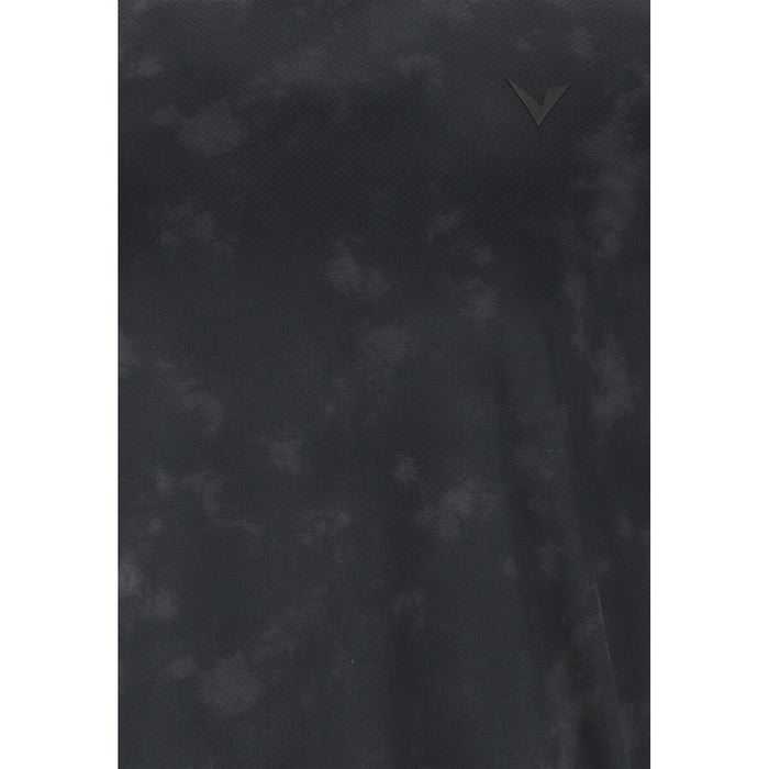 VIRTUS Eatoni M AOP Tee T-shirt P3893 Black Marl