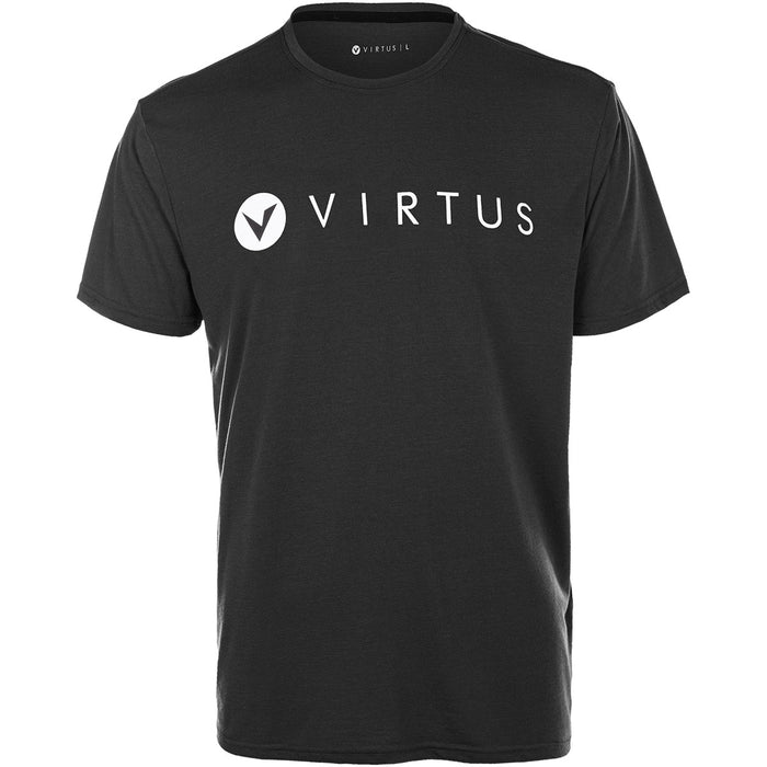 VIRTUS Edwardo M S/S Logo Tee T-shirt 1001 Black