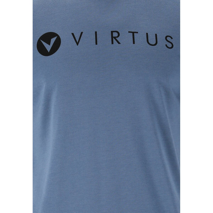 VIRTUS Edwardo M S/S Logo Tee T-shirt 2105 Bering Sea