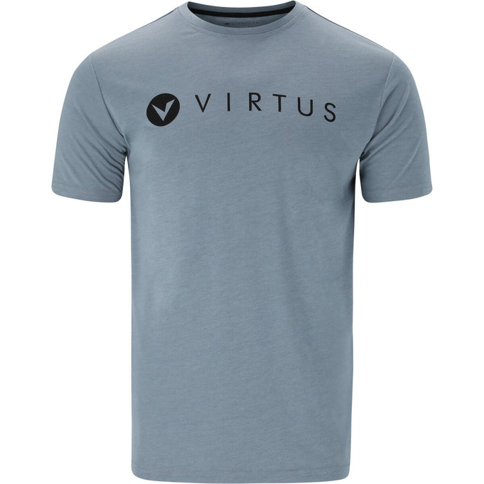 VIRTUS Edwardo M S/S Logo Tee T-shirt 2182 Flint Stone