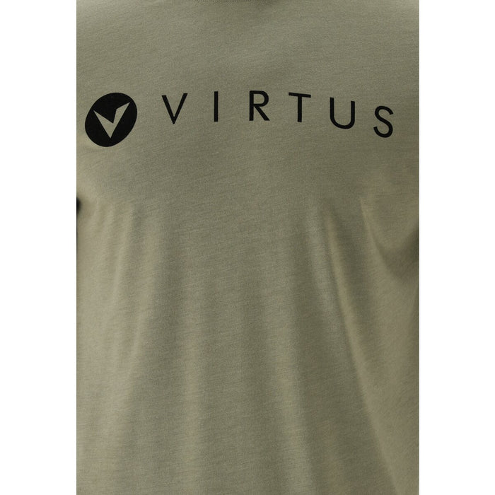 VIRTUS Edwardo M S/S Logo Tee T-shirt 3158 Smoked Sage