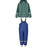 ZIGZAG Eigil W/Fleece PU Set W-PRO 5000 Rain set 3160 Mallard Green