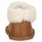 ZIGZAG Elian Kids Warm Slipper Sandal 5184 Cognac
