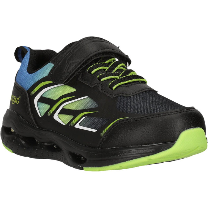 ZIGZAG Elias Kids Shoe W/lights Shoes 1001 Black