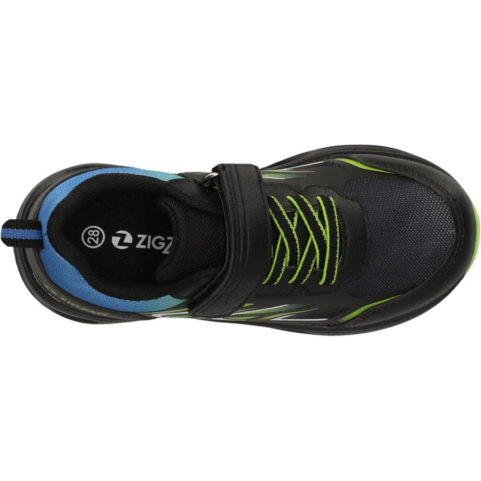 ZIGZAG Elias Kids Shoe W/lights Shoes 1001 Black