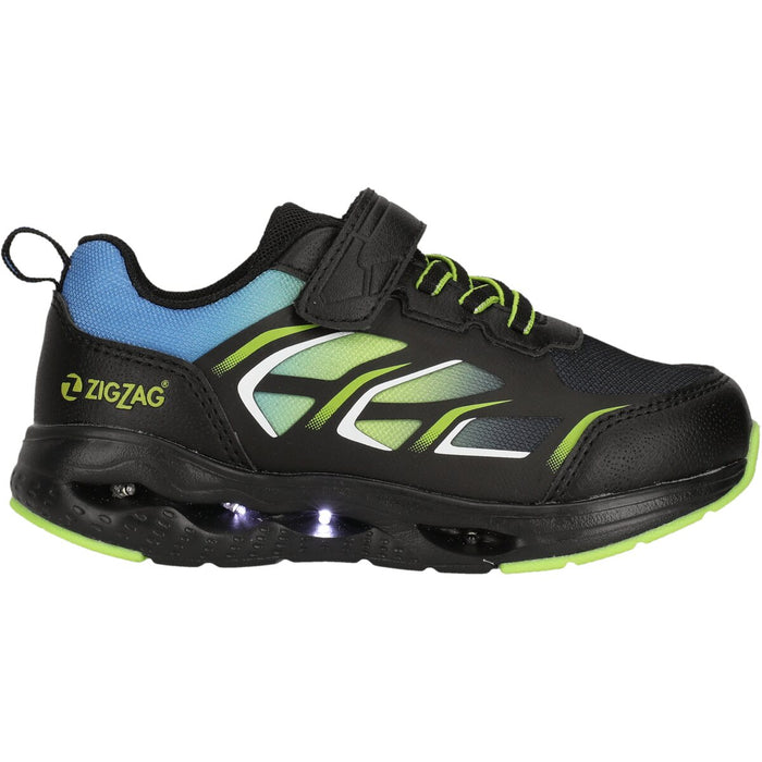 ZIGZAG Elias Kids Shoe W/lights Shoes 1001 Black
