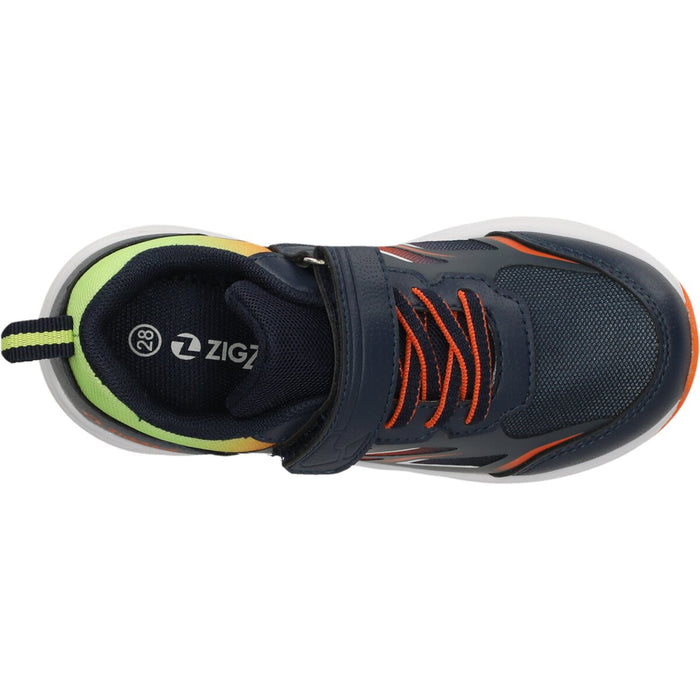 ZIGZAG Elias Kids Shoe W/lights Shoes 2002 Navy