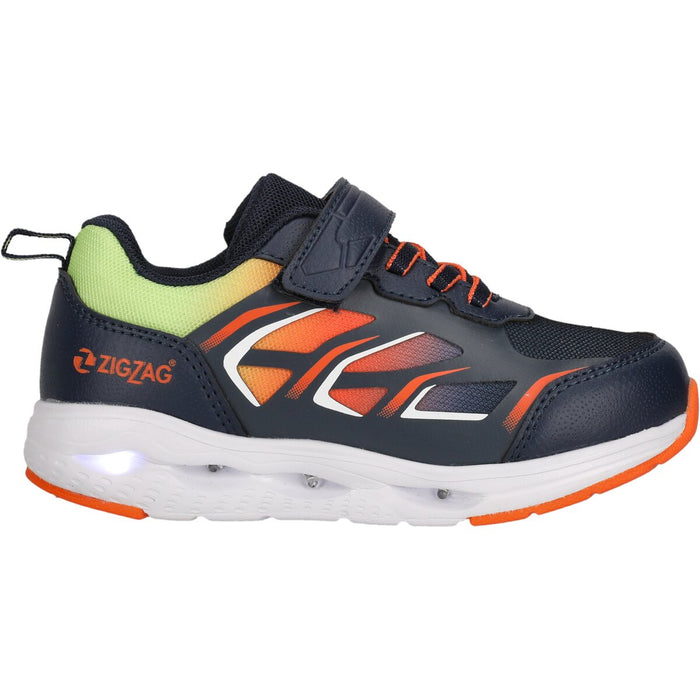 ZIGZAG Elias Kids Shoe W/lights Shoes 2002 Navy