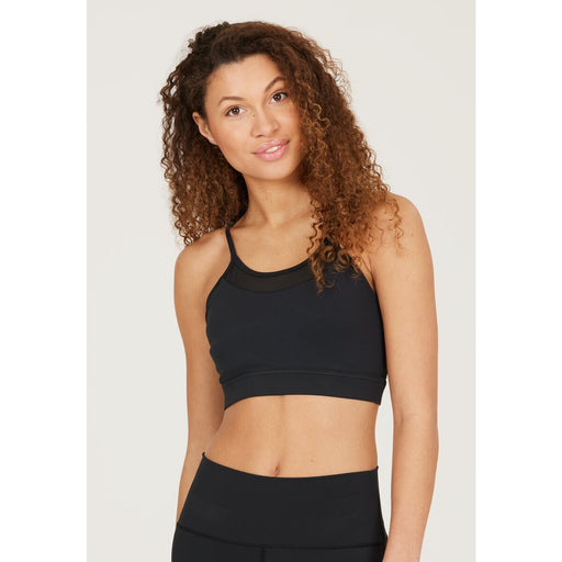 ATHLECIA Elisary W Sports Bra with Mesh Details Sports Bra 1001 Black